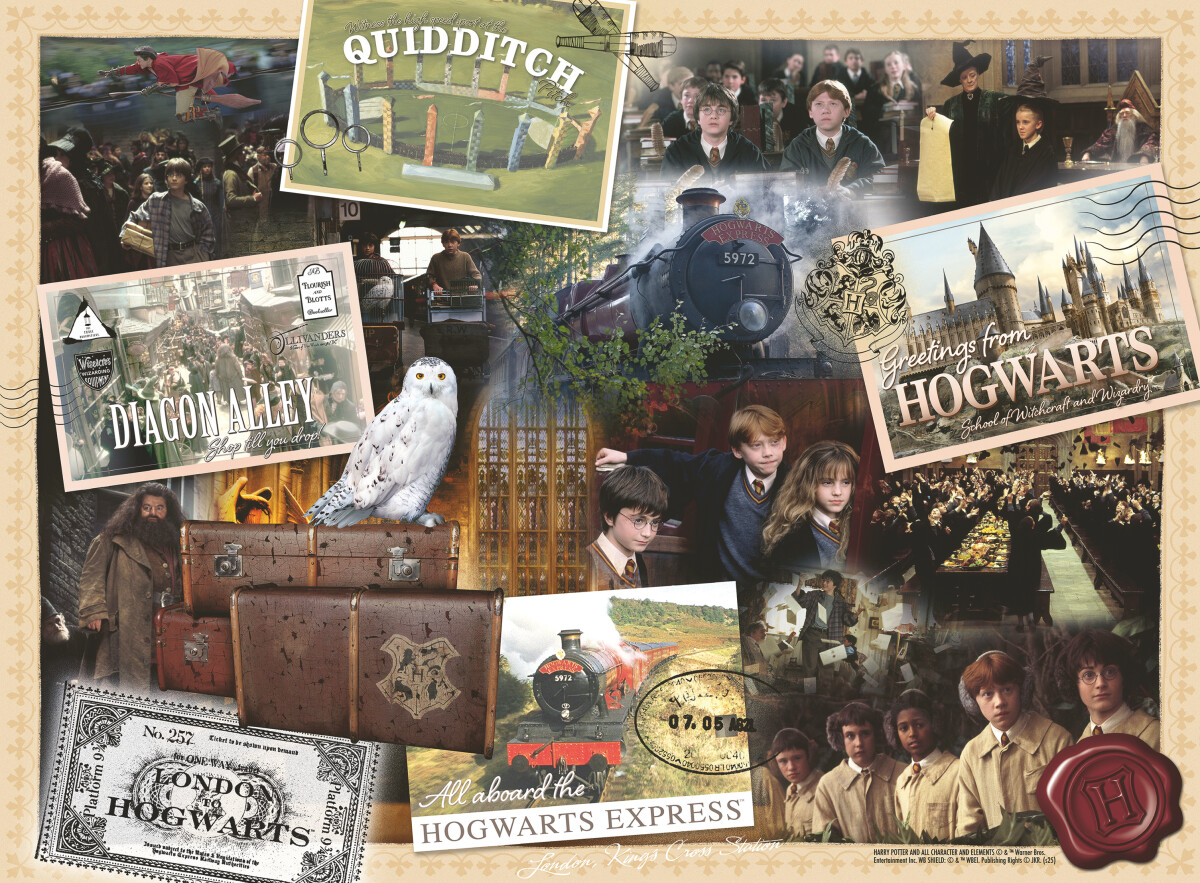 Ravensburger Puslespil - 300 Brikker - Harry Potter Friends