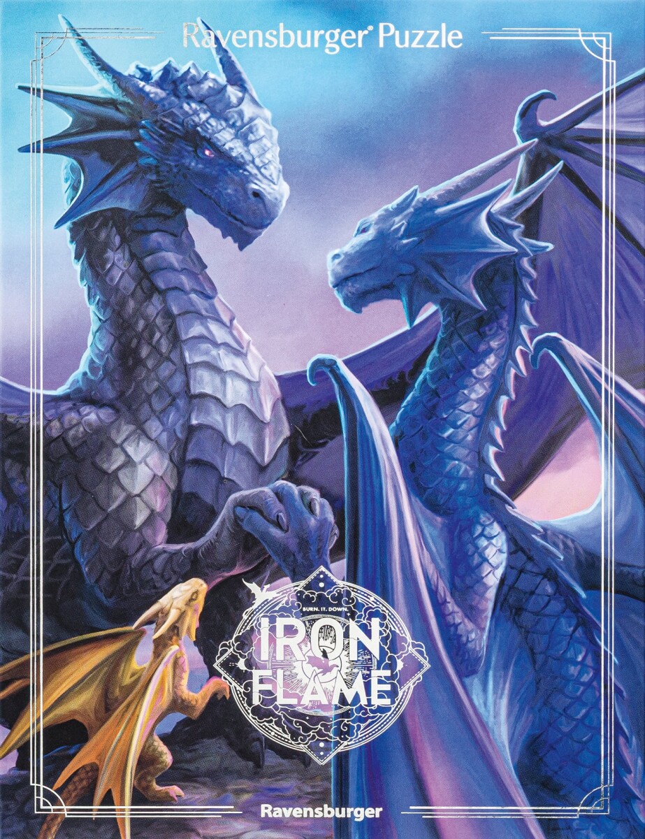 Ravensburger - Iron Flame Puzzle - 500 Brikker - Drage Puslespil