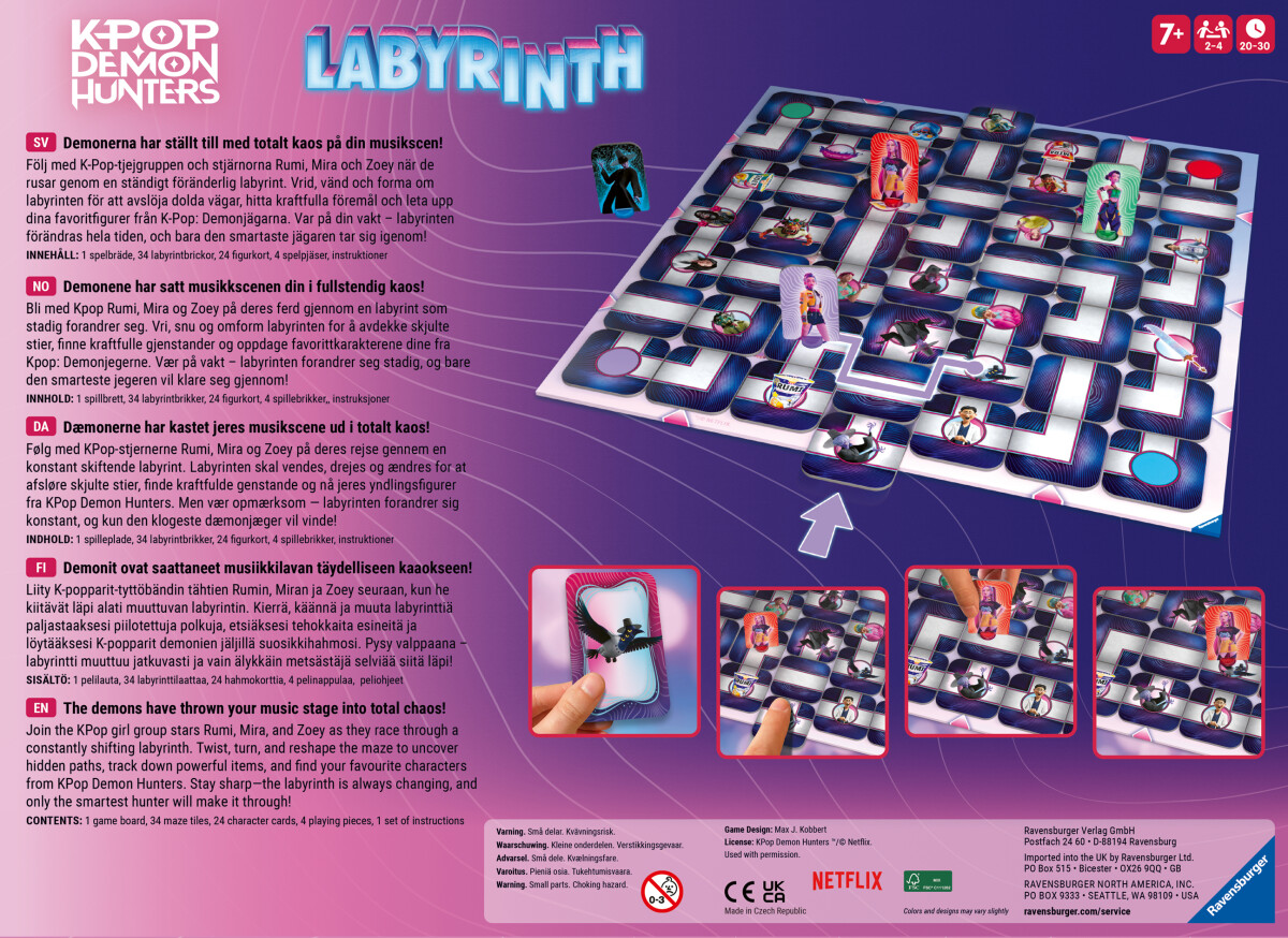 Ravensburger - K-Pop Demon Hunters Labyrinth