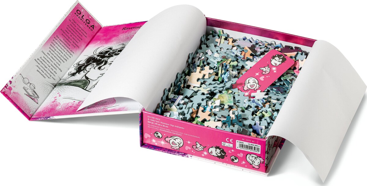 Ravensburger - Kiss Me Once Puzzle - 500 Brikker