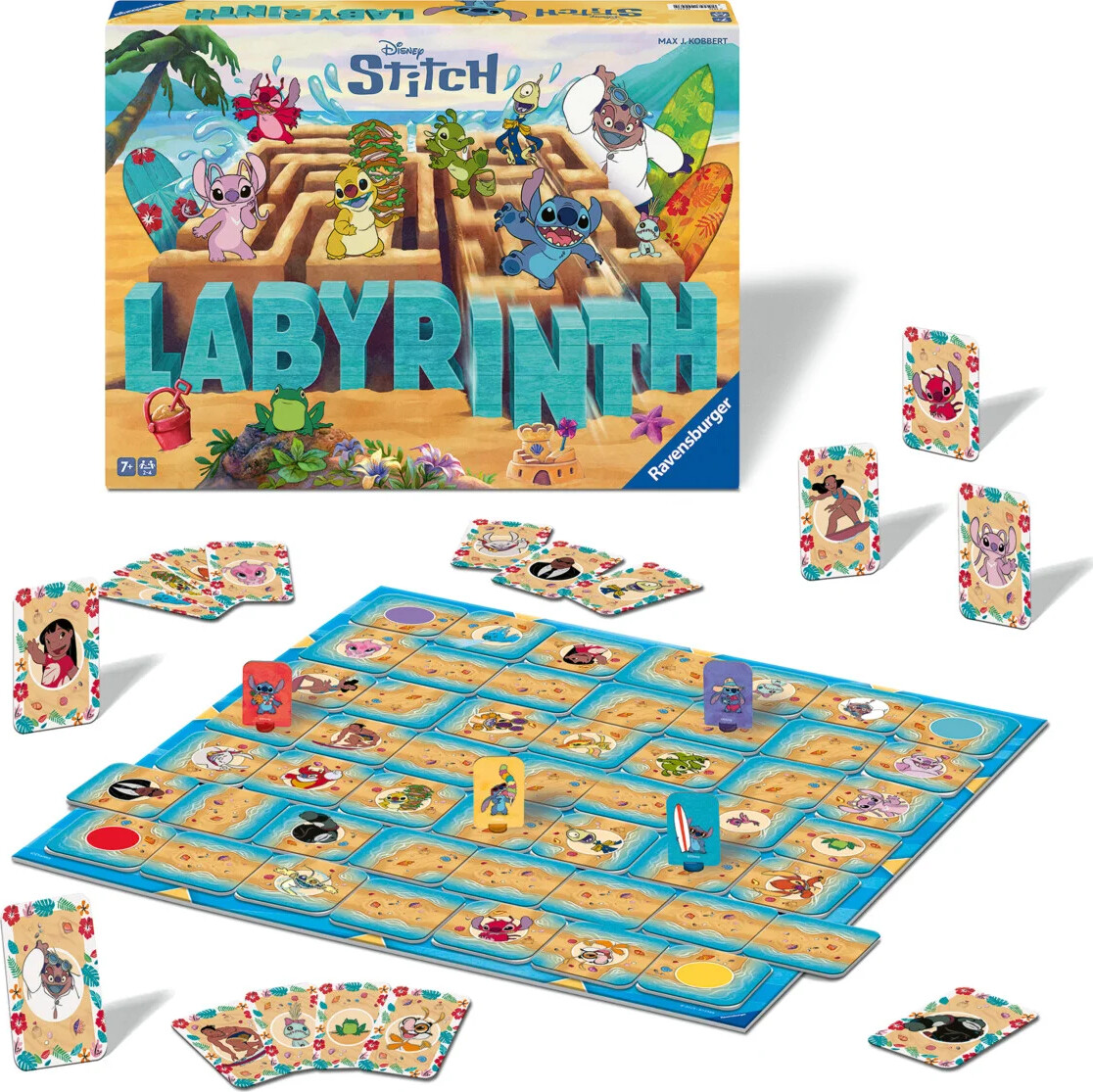 Ravensburger - Disney Stitch Labyrinth Brætspil