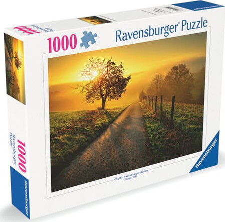 Ravensburger Puslespil - Landskab I Morgensolen - 1000 Brikker