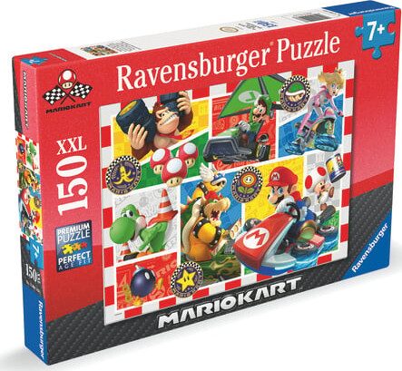 Ravensburger Puslespil - Mario Kart Xxl - 150 Brikker