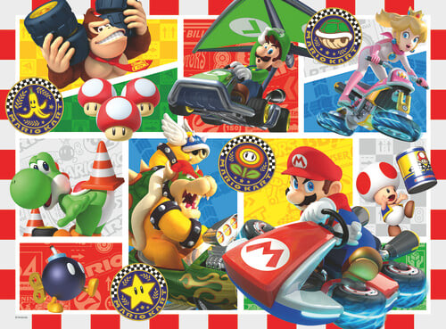 Ravensburger Puslespil - Mario Kart Xxl - 150 Brikker