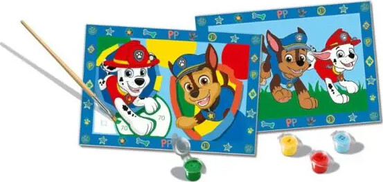 Paw Patrol - Creart - Malesæt Til Børn - Ravensburger
