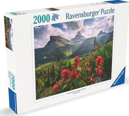 Ravensburger Puslespil - Uberørte Bjerge - 2000 Brikker