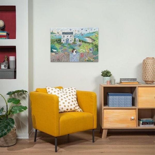 Ravensburger Puslespil - Coastal Cottage - 1000 Brikker