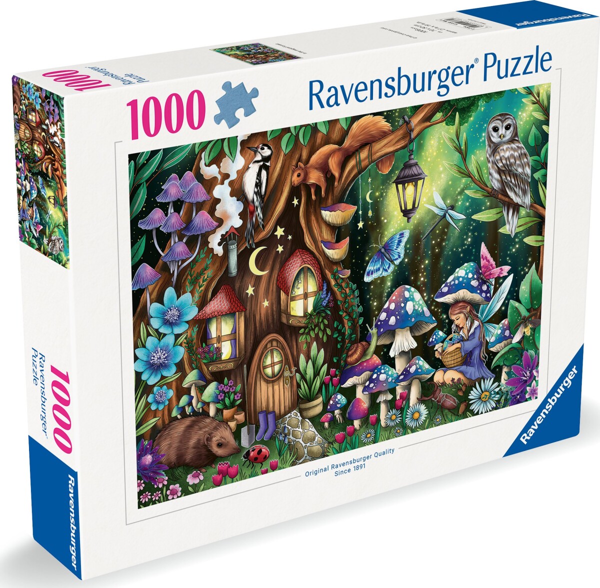 Ravensburger Puslespil - In The Magical Forest - 1000 Brikker