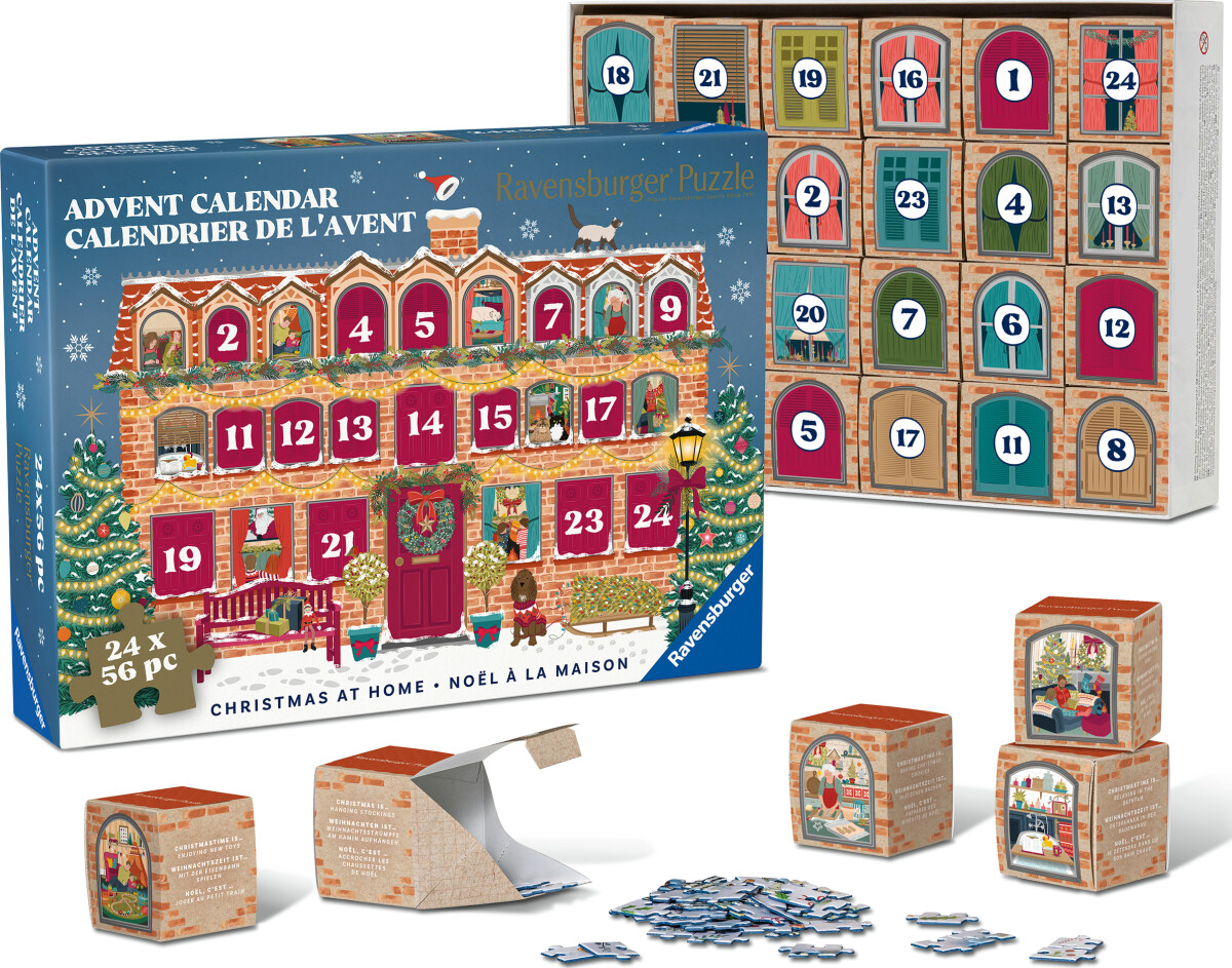 Ravensburger - Puslespil-Julekalender 2026