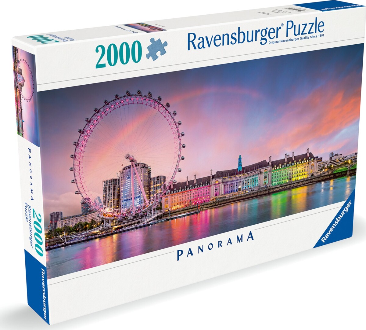 Ravensburger Puslespil - London - Panorama - 2000 Brikker