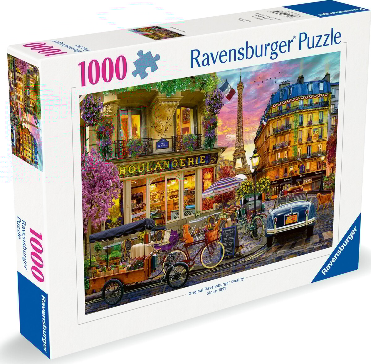 Paris Puslespil - Paris Ved Daggry - 1000 Brikker - Ravensburger