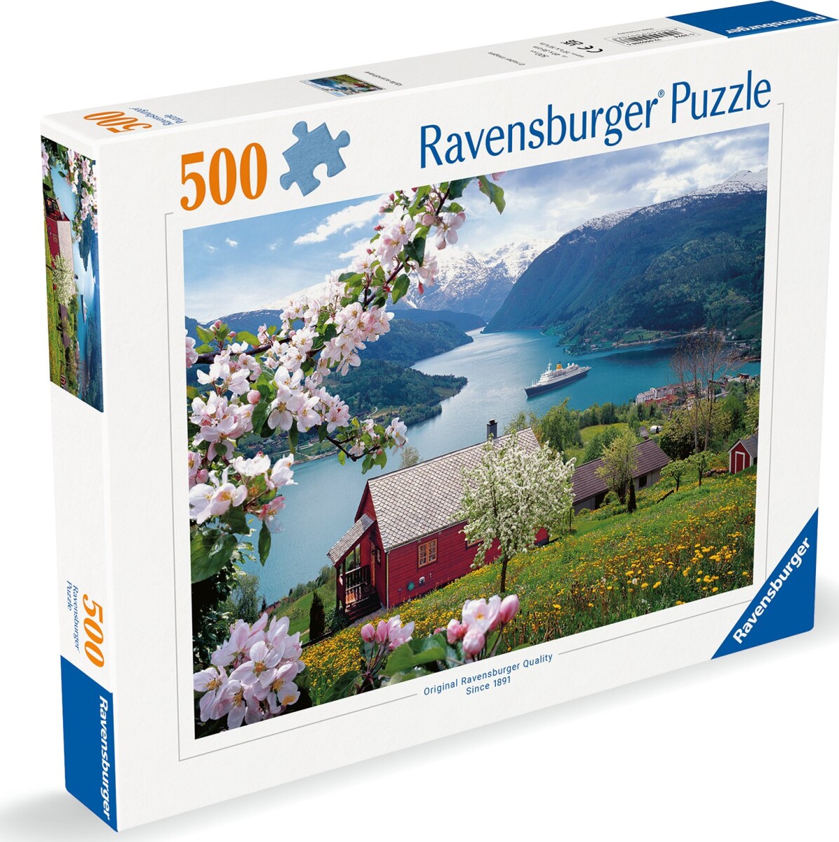 Ravensburger Puslespil - Skandinavisk Landskab - 500 Brikker