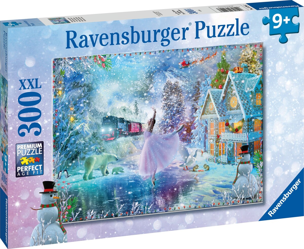 Ravensburger Puslespil - Winter Wonderland - 300 Brikker