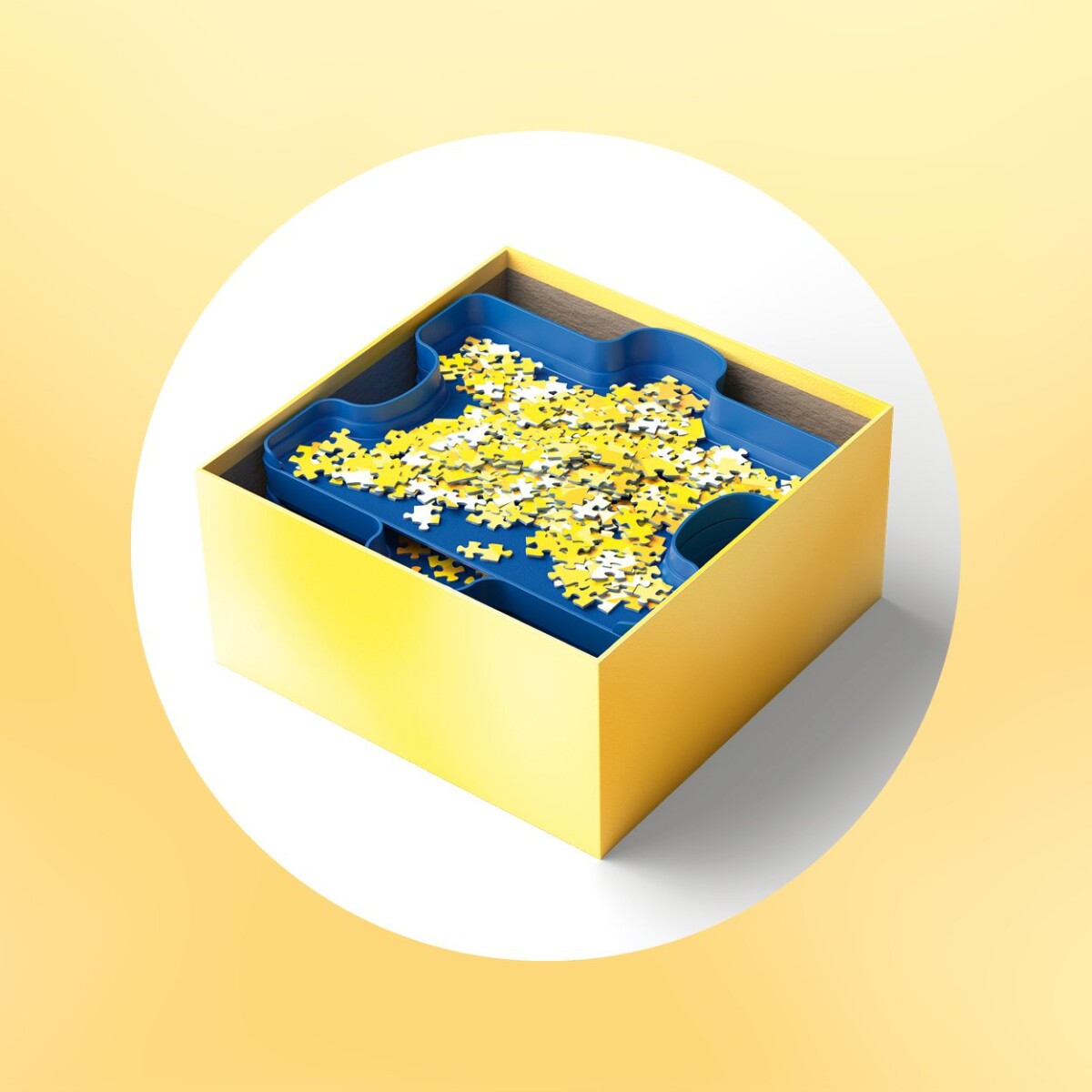Ravensburger - Puzzle Sort Go - 8 Sorteringsbakker Til Puslespil