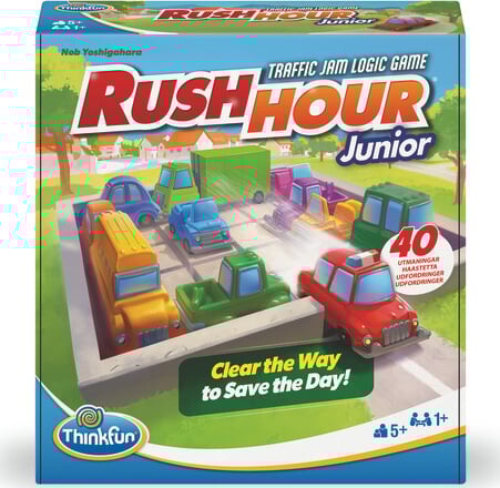 Rush Hour Junior - Trafikprop Logikspil - Ravensburger Thinkfun