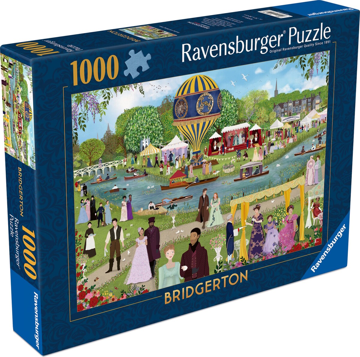 Ravensburger Puslespil - 1000 Brikker - Bridgerton