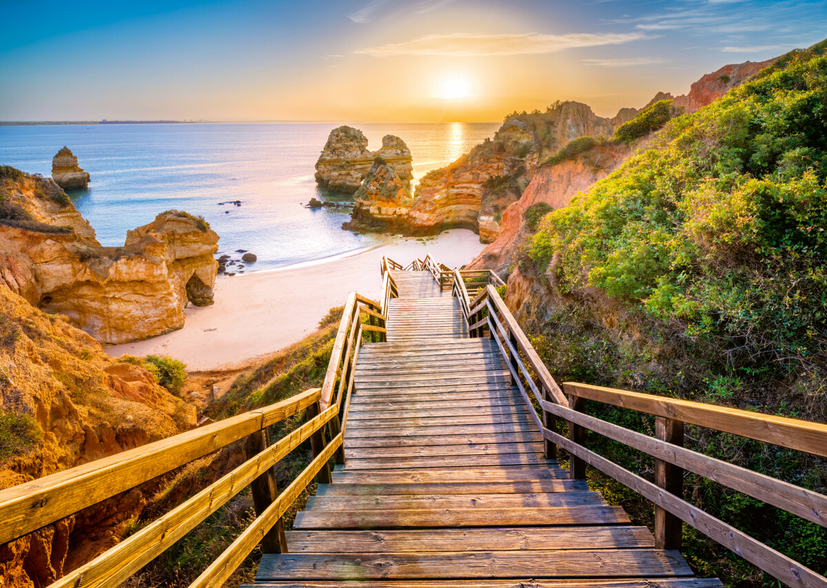 Ravensburger - Stairway To Camilo Beach Algarve - 1000 Brikker