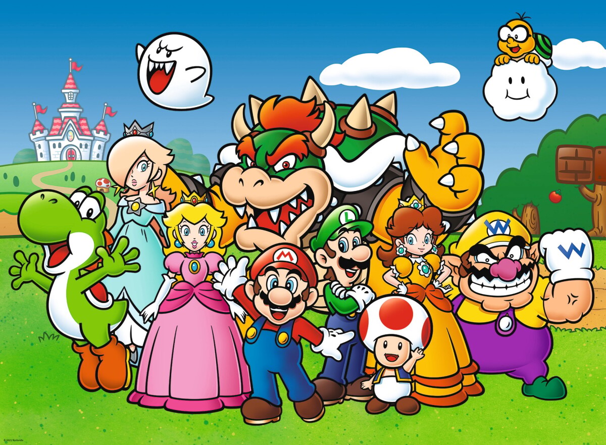 Super Mario Puslespil - 100 Xxl Brikker - Ravensburger