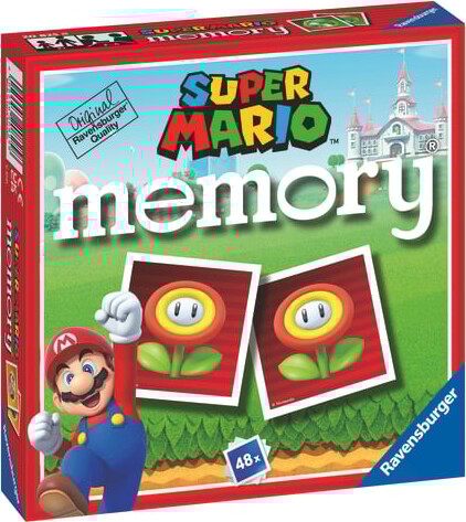 Ravensburger - Vendespil - Super Mario Mini Memory - 48 Kort