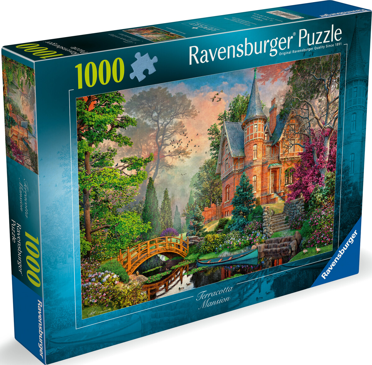 Ravensburger - Terracotta Mansion Puzzle - 1000 Brikker