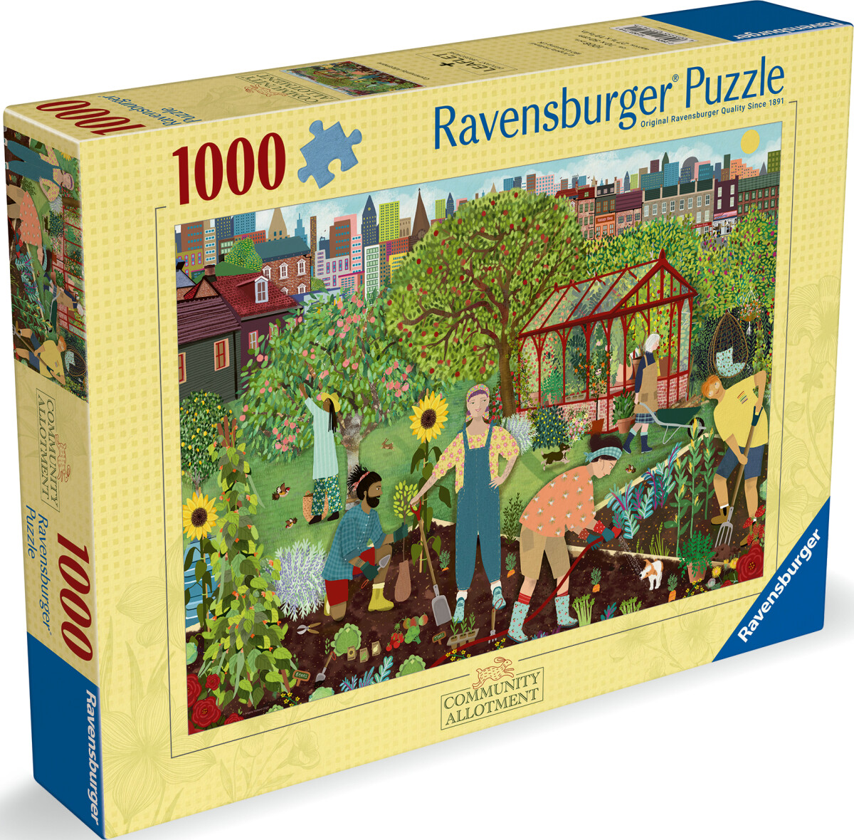 Ravensburger - Community Allotment Puzzle - 1000 Brikker