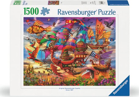 Ravensburger Puslespil - Magisk Flyvetur - 1500 Brikker