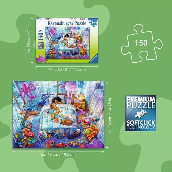 Ravensburger - Undersea Dreams Puslespil - 150 Xxl Brikker