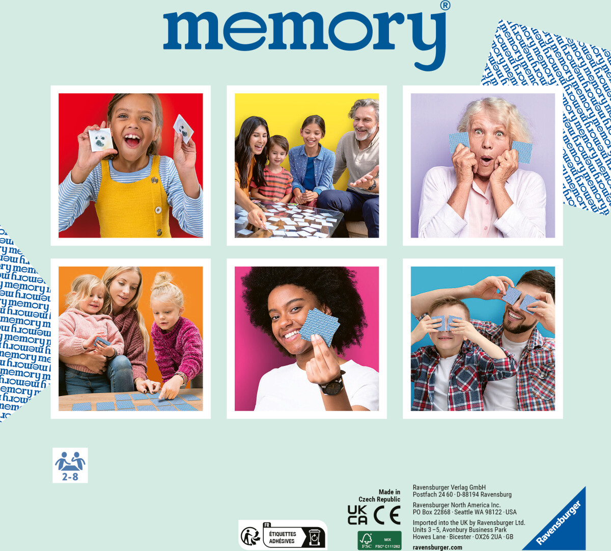 Ravensburger - Unicorn Academy Memory - Vendespil