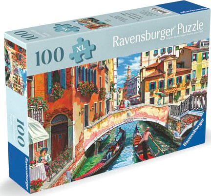 Ravensburger Puslespil - Venedig - 100 Brikker