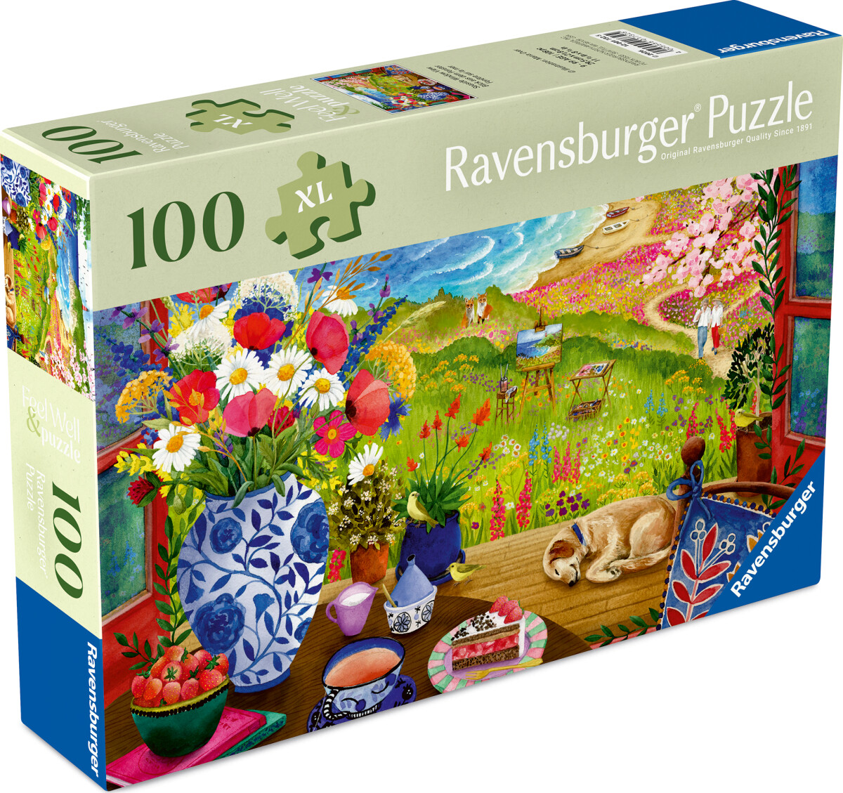 Ravensburger - View Out The Window Puslespil - 100 Xl Brikker