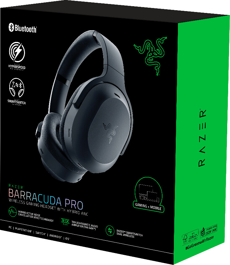 Razer - Barracuda Pro Gaming Høretelefoner