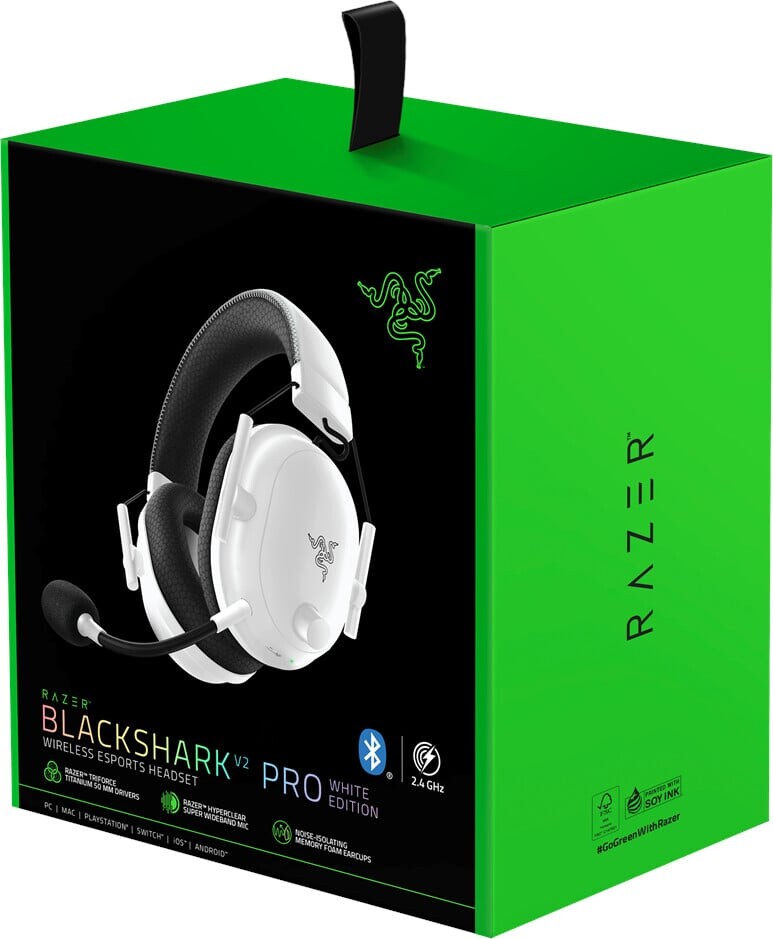 Razer Blackshark V2 Pro - Trådløst Gaming Headset Med Thx Spatial Audio