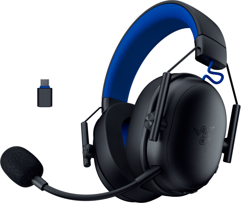 Razer - Blackshark V3 X Hyperspeed Til Playstation - Sort