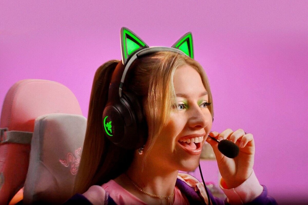 Razer - Kraken Kitty V2 - Black