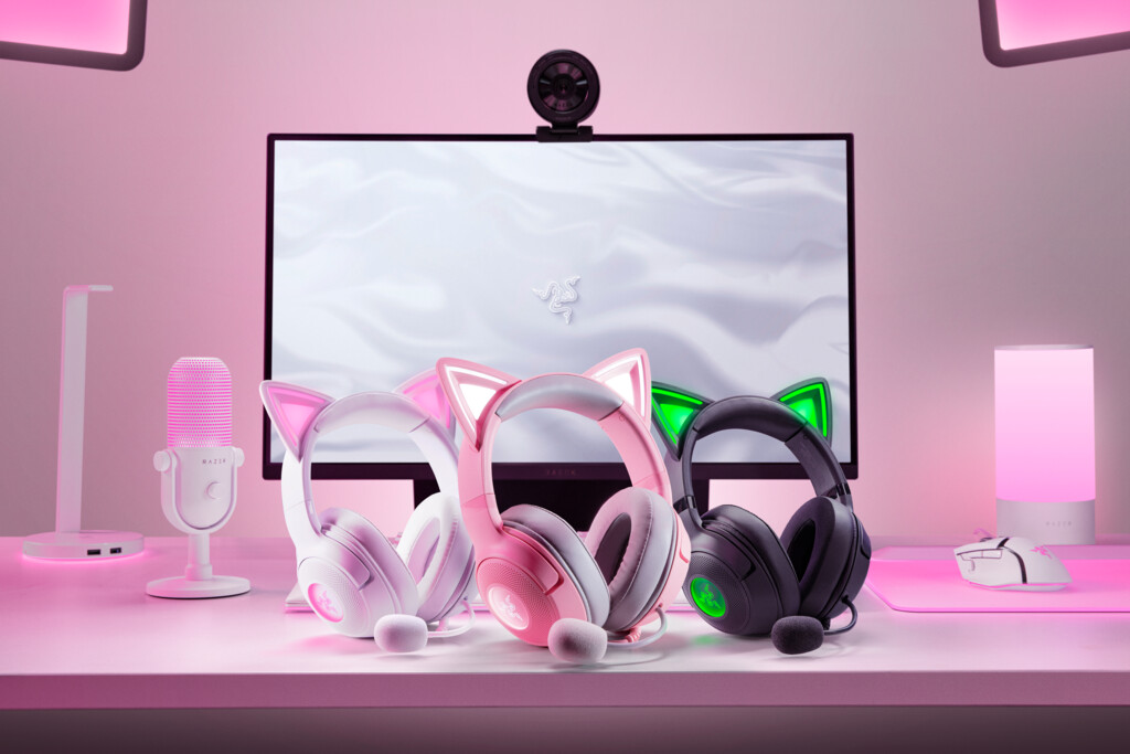 Razer - Kraken Kitty V2 - White