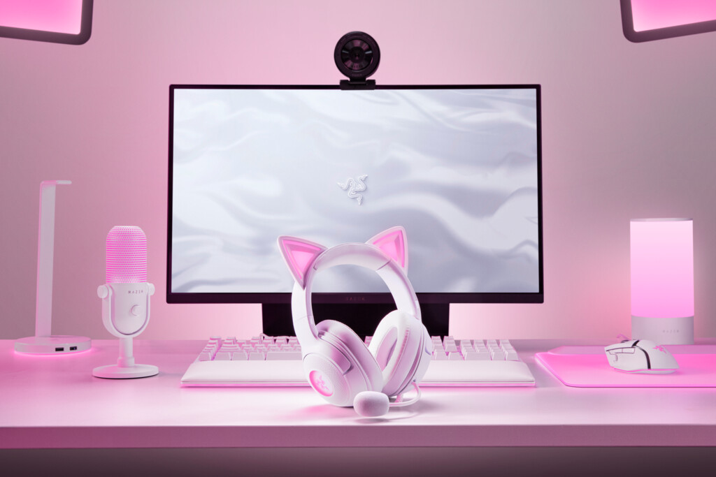 Razer - Kraken Kitty V2 - White