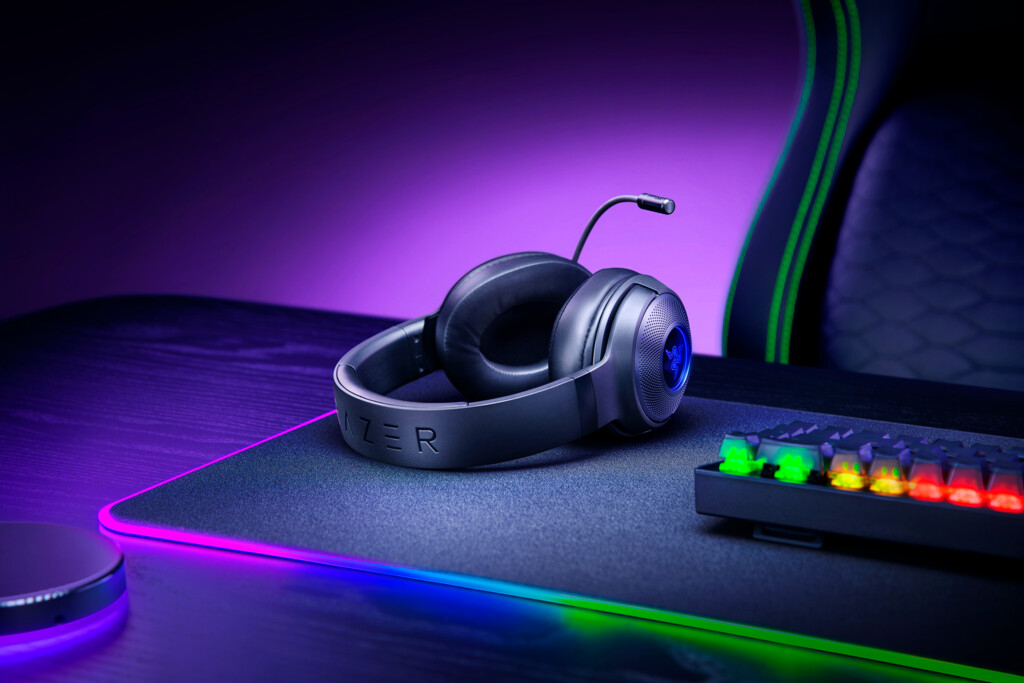 Razer - Kraken V3 X Usb Ultra-Light Gaming Høretelefoner