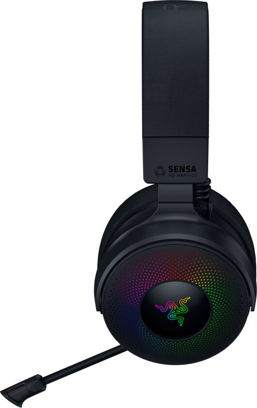Razer - Kraken V4 Pro Black - Wireless Rgb Høretelefoner