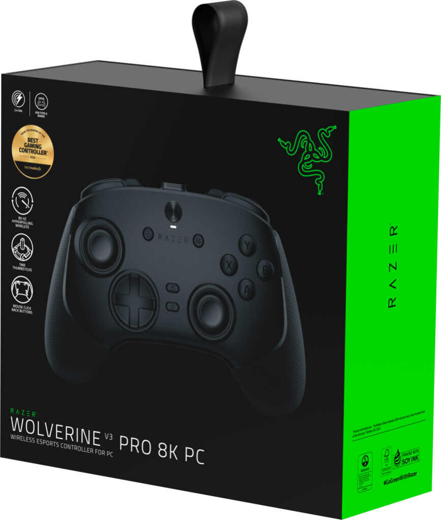 Razer - Wolverine V3 Pro Pc Xbox Wireless Controller