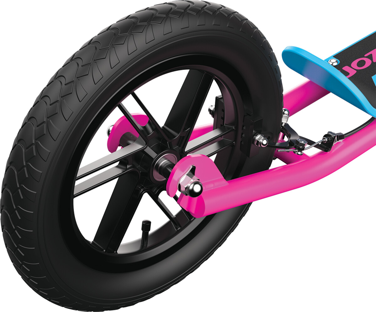 Razor - Løbehjul Til Børn - Store Hjul - Flashback - Pink Blå