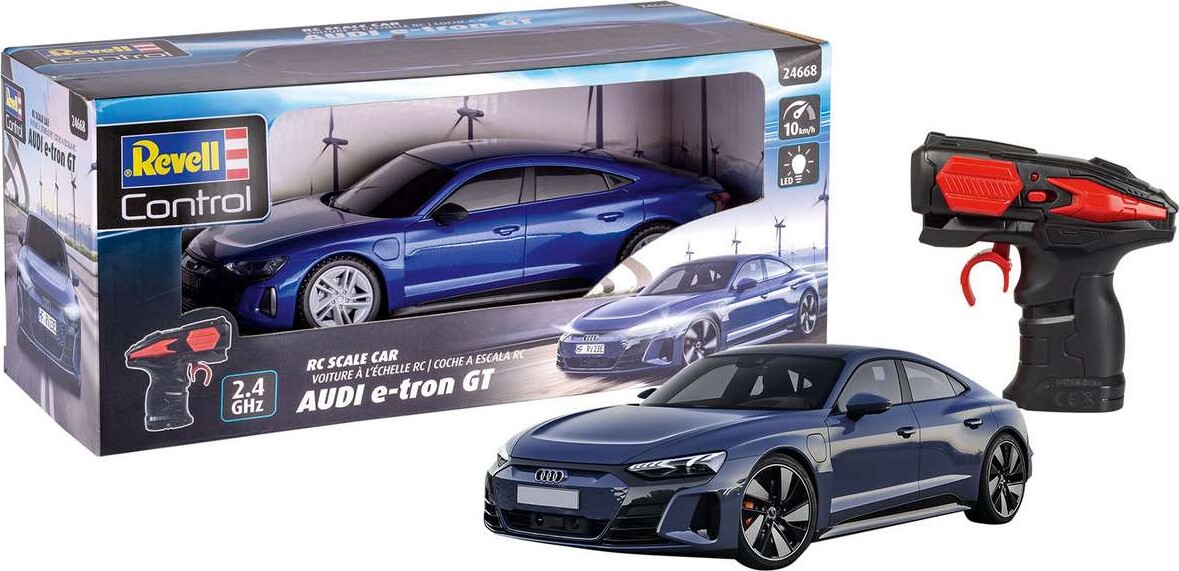 Fjernstyret Racerbil - Audi E-Tron Gt - Revell Control - 24668
