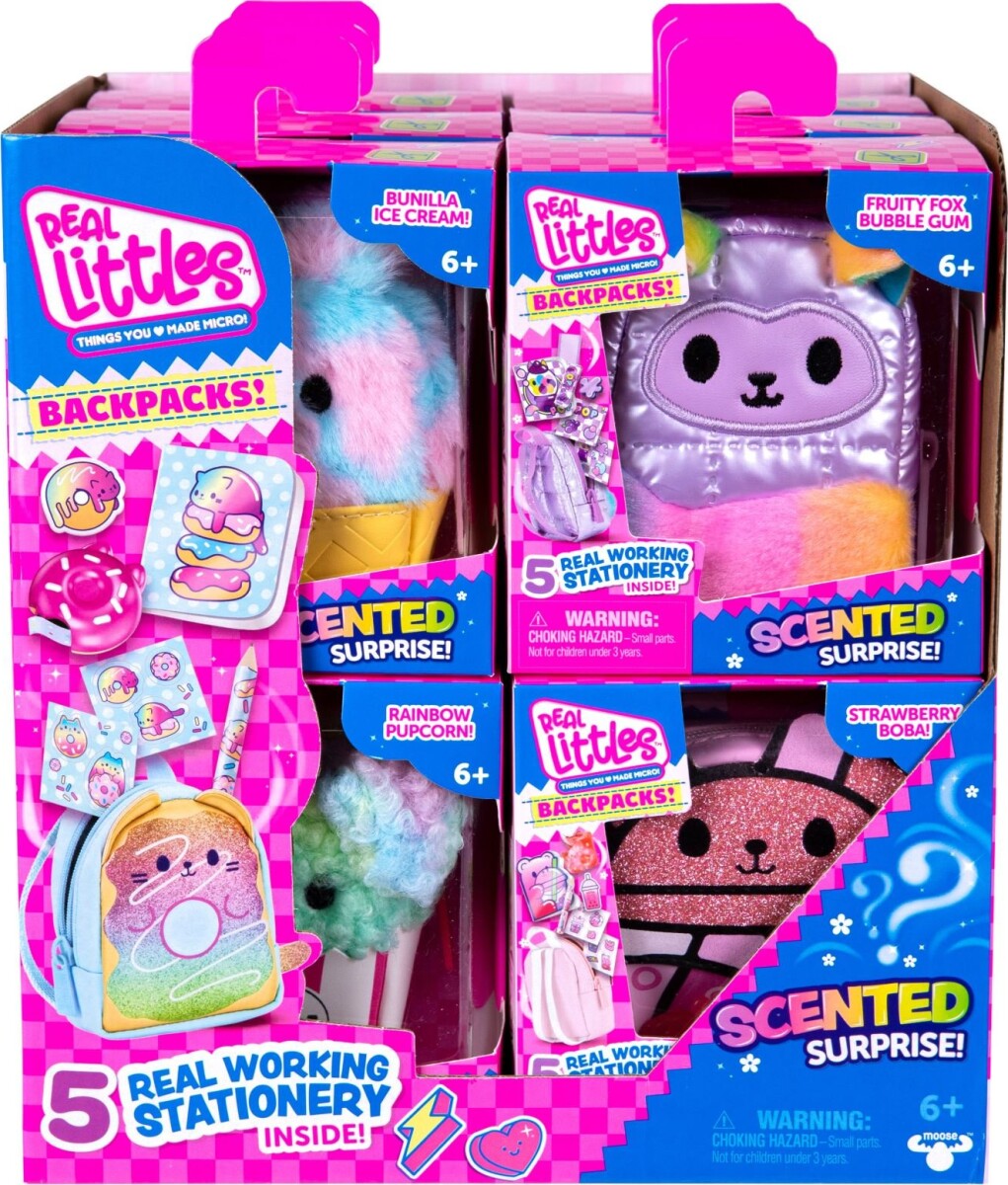 Real Littles - Rygsække Med Duft