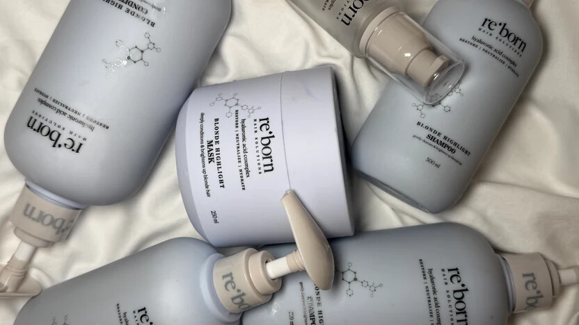 Reborn - Blonde Highlight Mask - 250 Ml