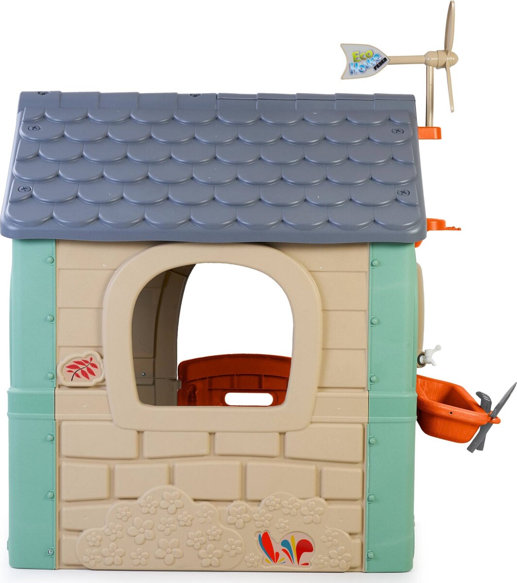 Feber - Udendørs Legehus I Plastik Til Børn - Casual House