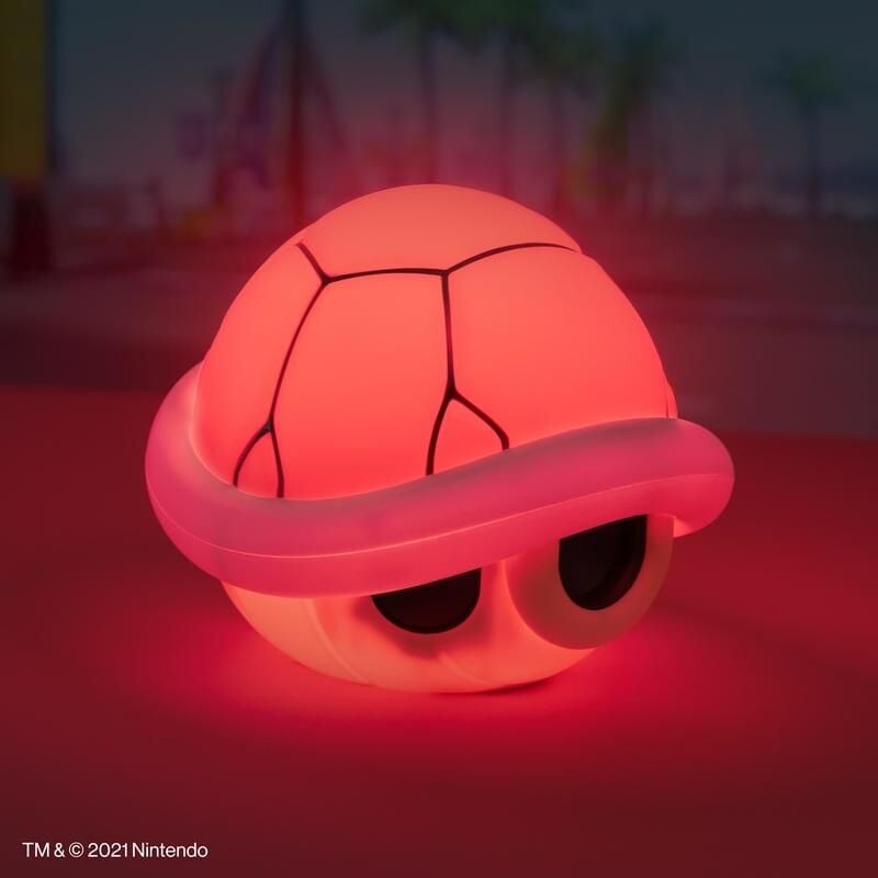 Mario Kart Lampe - Red Shell - 12 Cm