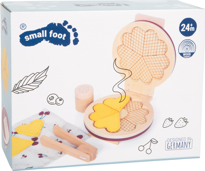 Small Foot - Vaffeljern Legetøj - Sæt Med Tilbehør - Tasty