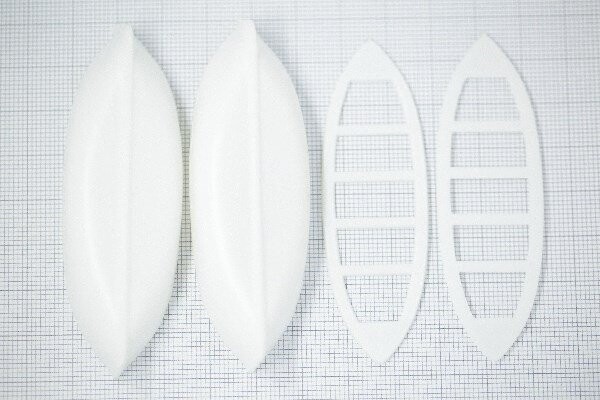 Billing Boats Fittings - Redningsbåde - 26 X 80 Mm - 2 Stk