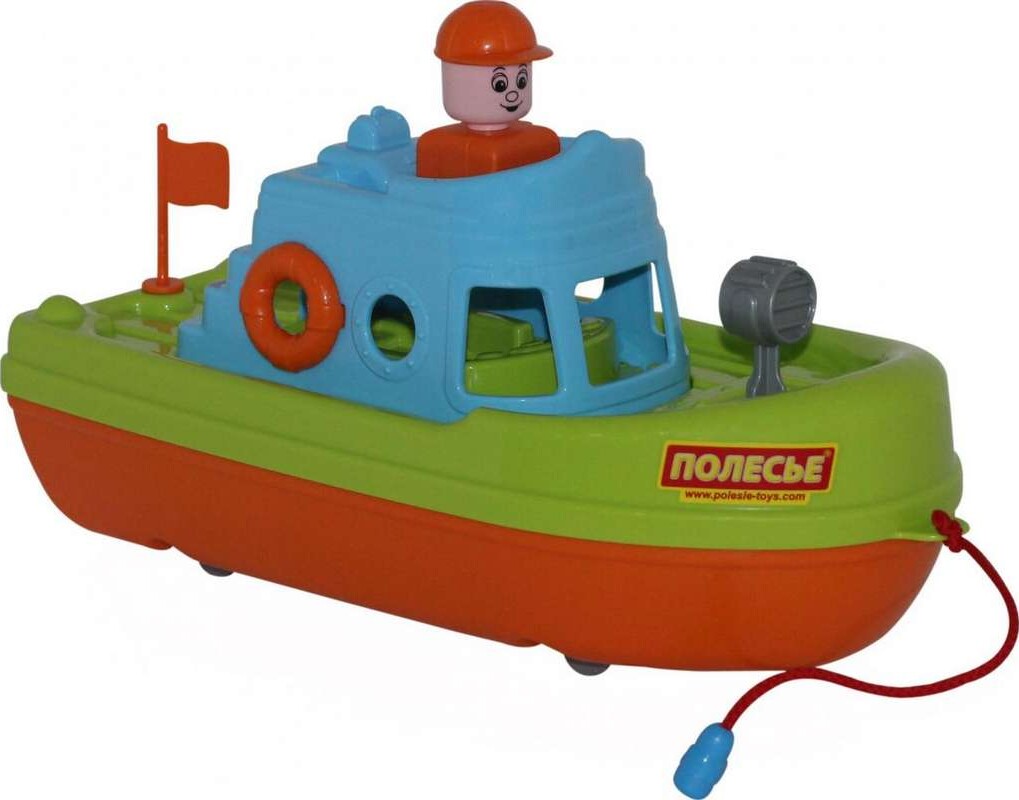 Legetøjs Redningsbåd - Polesie - Assorteret