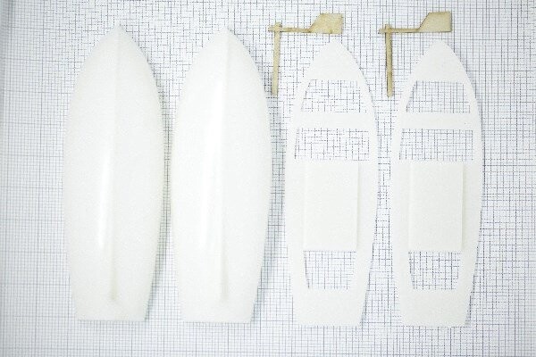 Billing Boats Fittings - Redningsbåde - 31 X 95 Mm - 2 Stk