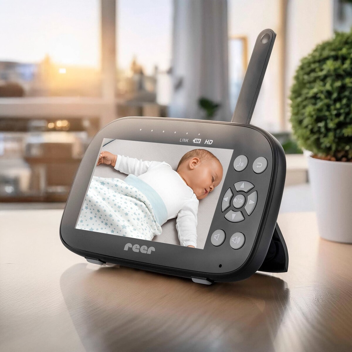 Reer - Babycam Pro Hd Move - Blackgrey - 195 X 11 X 125 Cm
